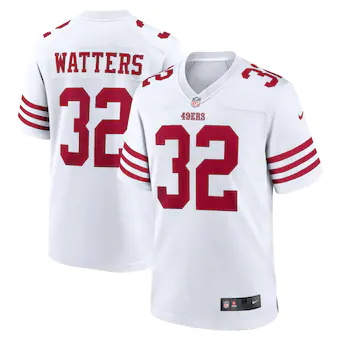 mens nike ricky watters white san francisco 49ers retired p